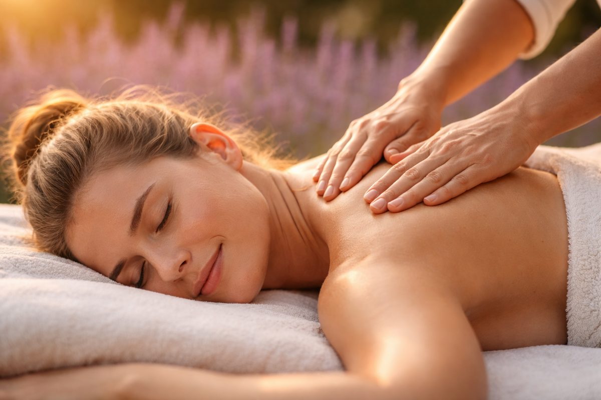 Professionelle Massage bei AURA move